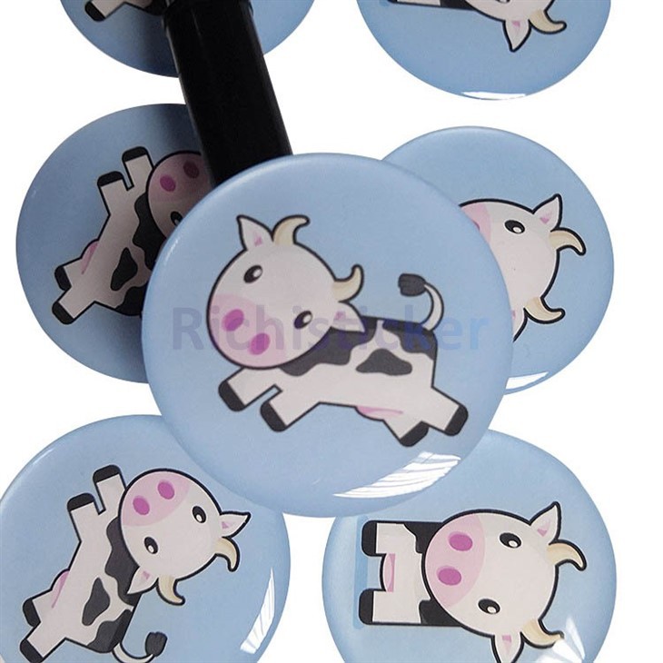 3D Clear Adhesive Dome Labels