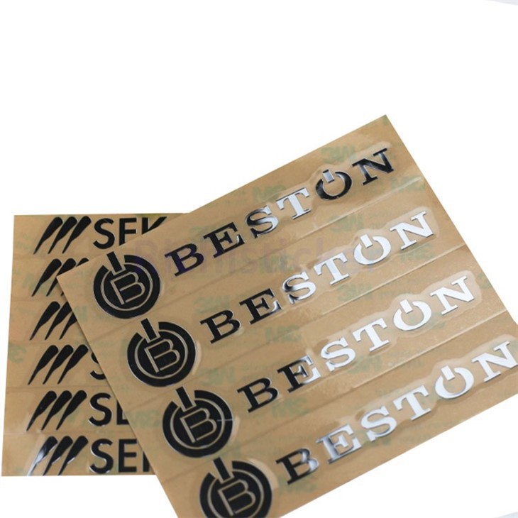 Electroformend Metal Nickel Sticker