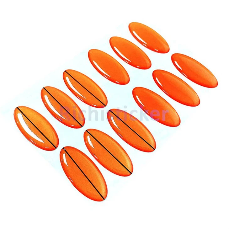 Logo Printing 3D Resin Labels